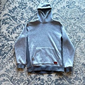 Quiksilver Knit Hoodie, Gray, XL